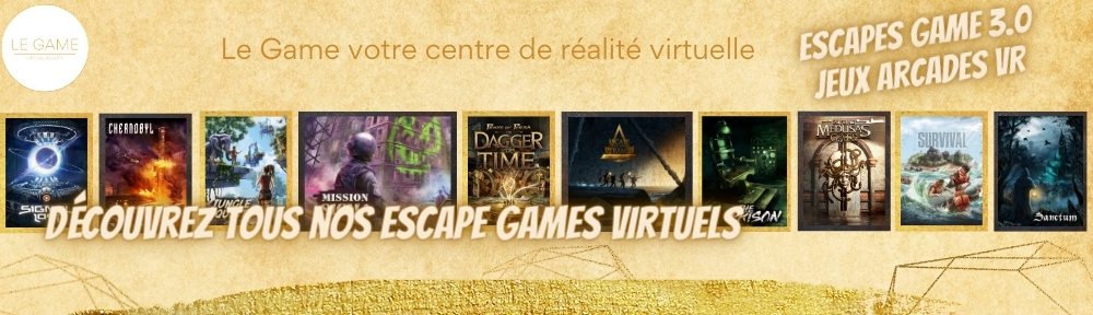 Le Game centre de réalité virtuelle et escape game vr Brabant Wallon